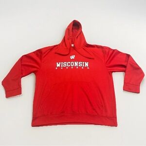 University of Wisconsin Badgers XL red Hoodie